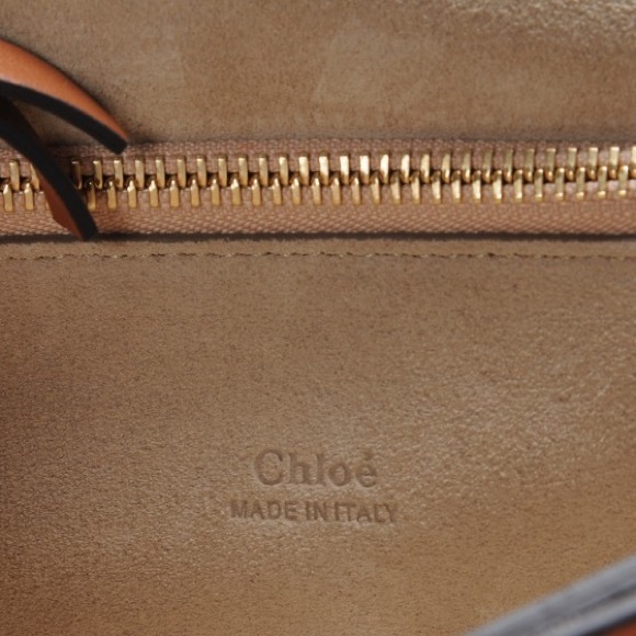 Chloe Python Suede Medium Faye Shoulder Bag - Picture 6 of 15